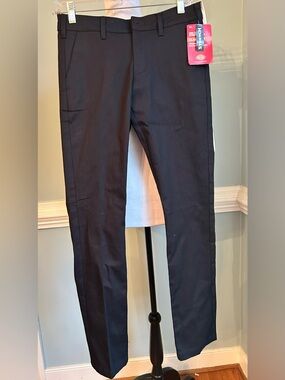 Dickies Women's Black Straight-Leg Work Trousers